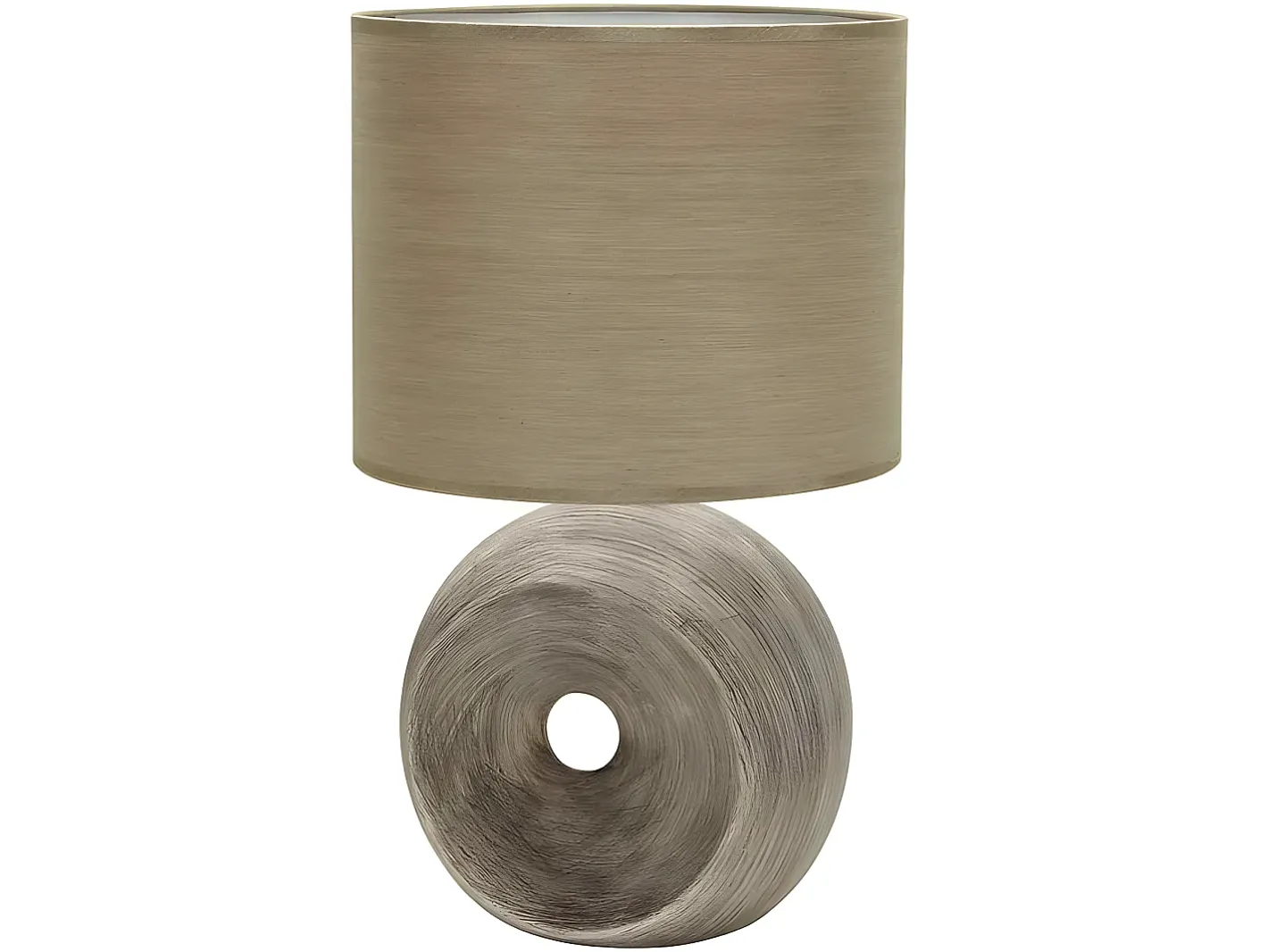 AKUNADECOR Sobremesa De Ceramica Modelo Ea 1 Luz Beige Hot