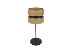 Clearance AKUNADECOR Sobremesa Modelo Colet /madera Clara Negro