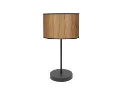 AKUNADECOR Sobremesa Modelo Papiro Con Pantalla Negro Outlet