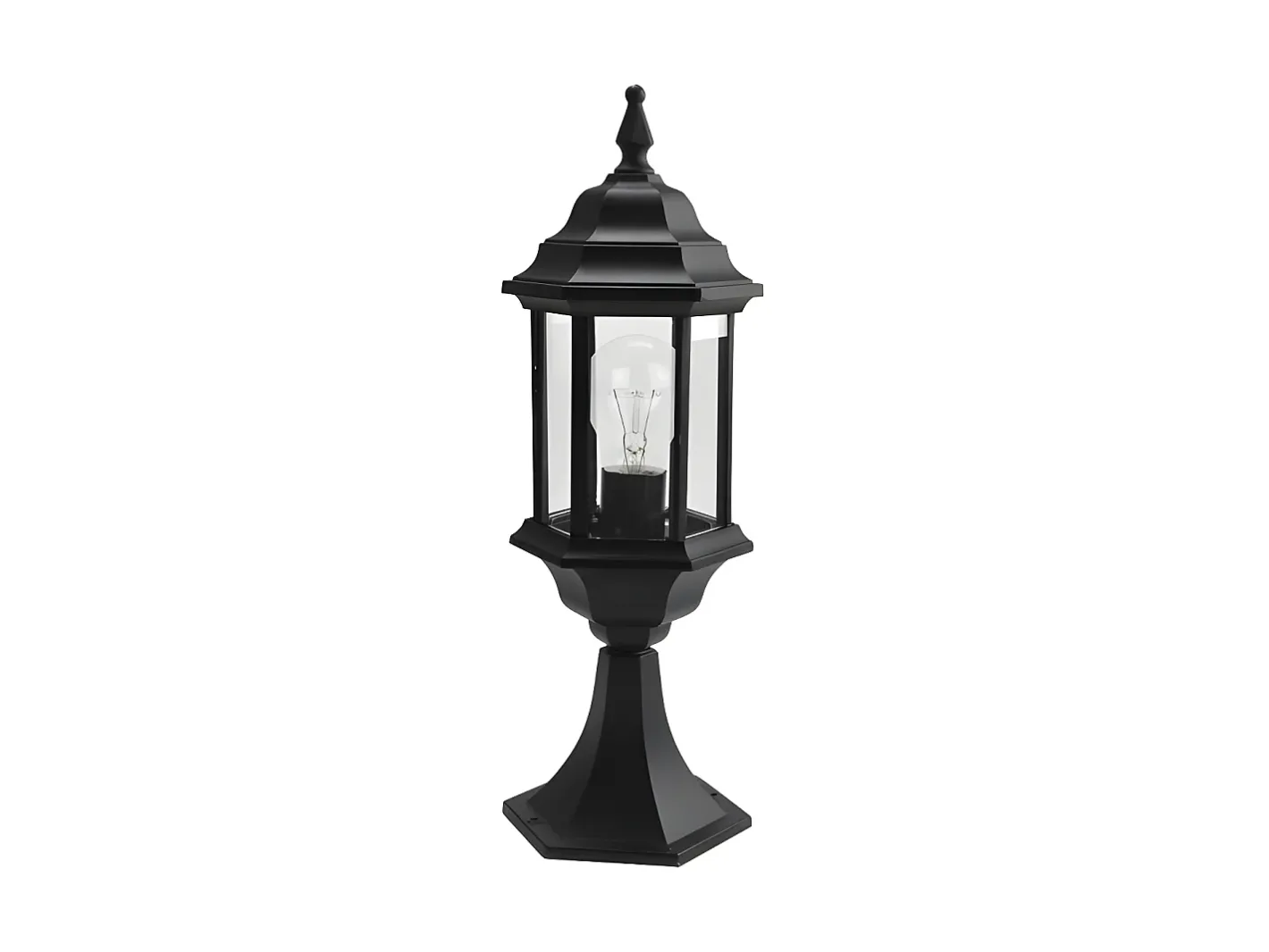 AKUNADECOR Sobremuro De Exterior En Aluminio Modelo Pollux Ip44 Negro Discount