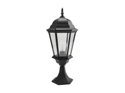AKUNADECOR Iluminación Exterior-Sobremuro De Exterior En Aluminio Modelo Regulus Ip44 Negro