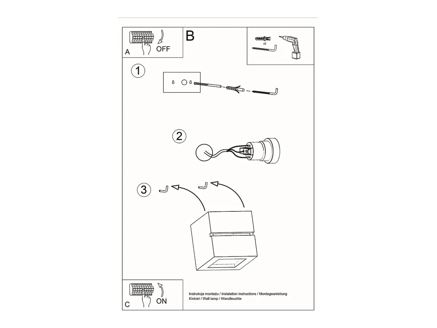 Sollux Lighting Sollux - 1 luz de pared de cerámica a ras de suelo blanca, E27 Blanco Hot