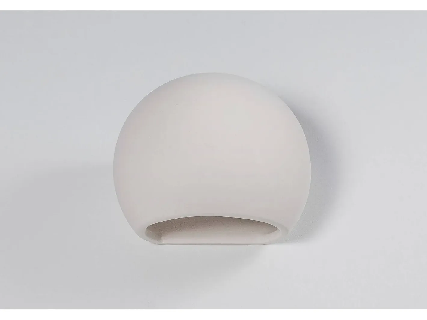 Sollux Lighting Sollux - 1 luz de pared de cerámica a ras de suelo blanca, E27 Blanco Best