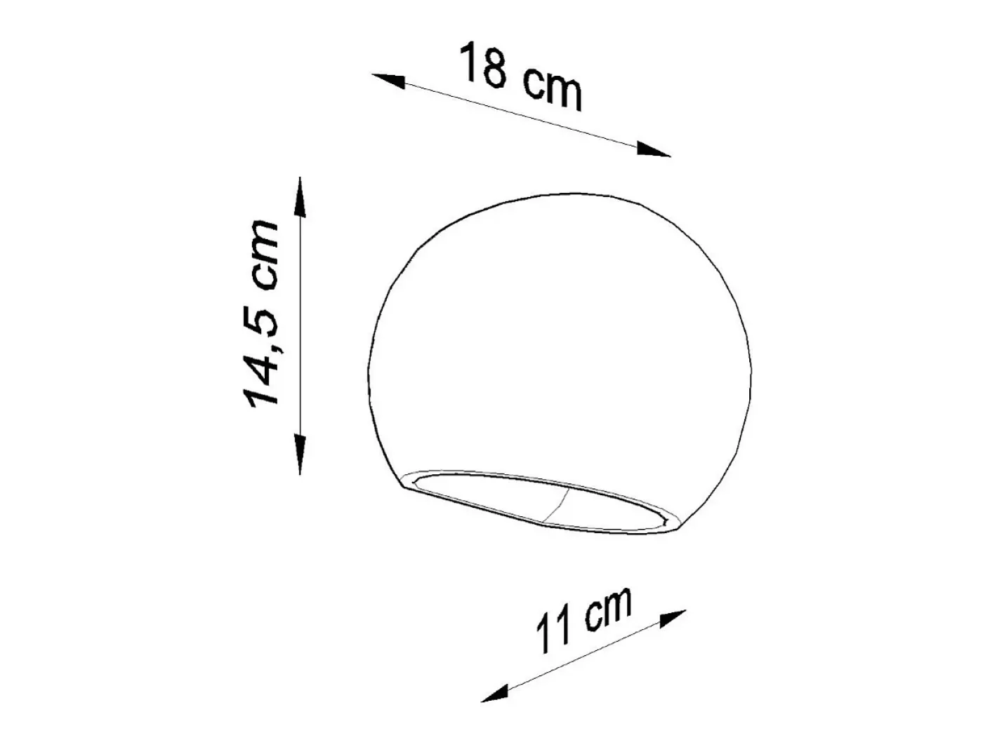 Sollux Lighting Sollux - 1 luz de pared de cerámica a ras de suelo blanca, E27 Blanco Best