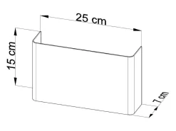 Sollux Lighting Aplique Para Pared-Sollux - Aplique de 2 luces Blanca, G9 Blanco