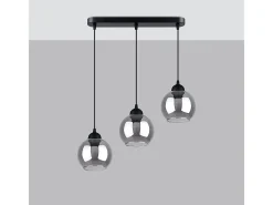 Outlet Sollux Lighting Sollux Alino Plafón colgante Bar Negro