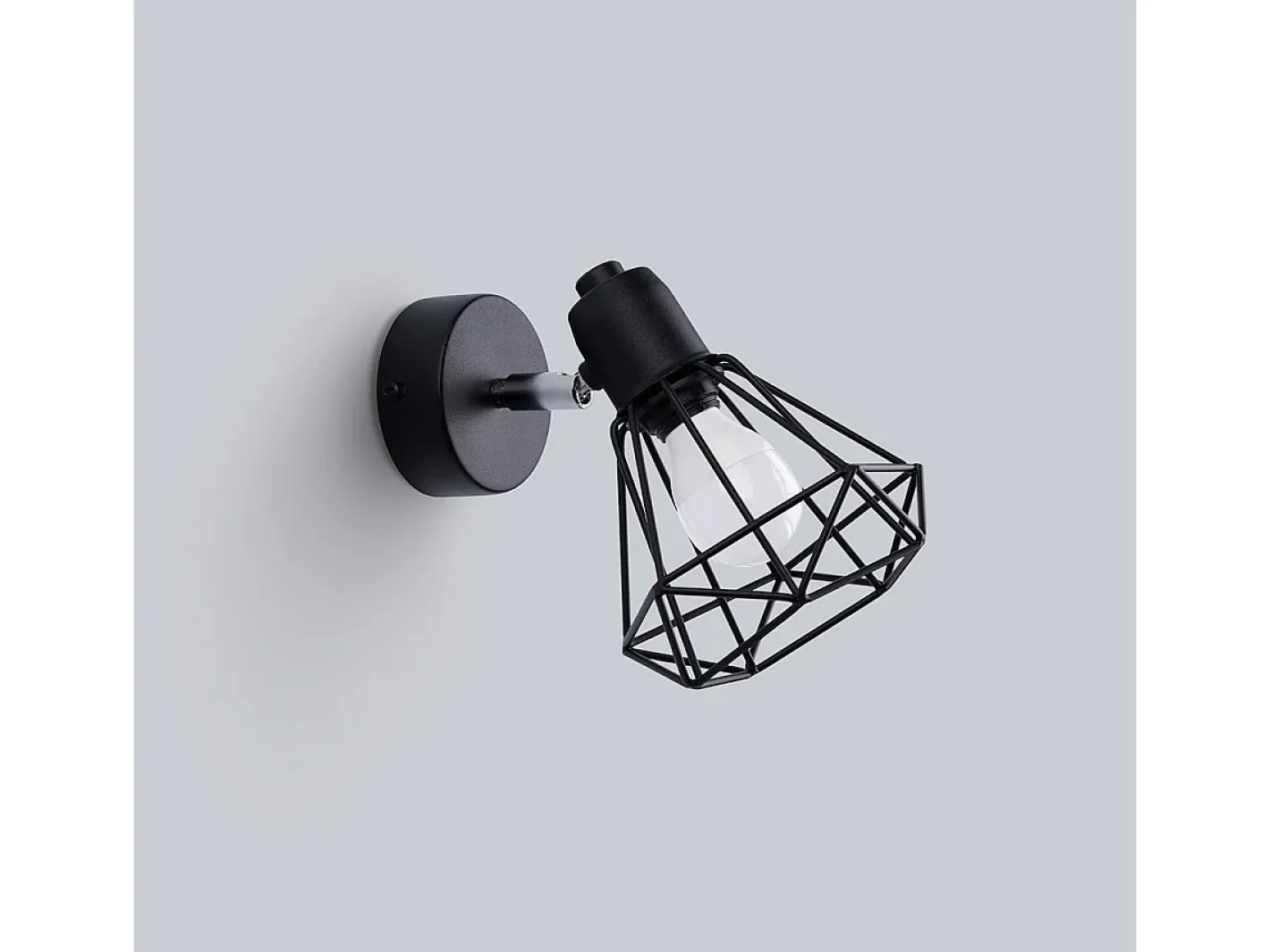 Sollux Lighting Aplique Para Pared-Sollux Artemis Foco individual Negro