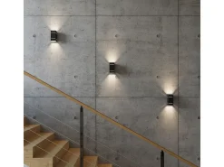 Sollux Lighting Sollux BLOCCO - 1 lámpara de pared empotrada en , G9 Negro Outlet