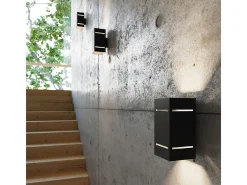 Sollux Lighting Sollux BLOCCO - 1 lámpara de pared empotrada en , G9 Negro Outlet