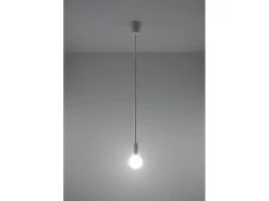Sollux Lighting Lámpara Suspendida-Sollux DIEGO - 1 luz colgante de techo Blanco