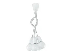 Sollux Lighting Lámpara Suspendida-Sollux DIEGO - Colgante de racimo de 5 luces Blanco