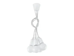 Sollux Lighting Lámpara Suspendida-Sollux DIEGO - Colgante de racimo de 5 luces Blanco