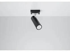Sollux Lighting Sollux DIREZIONE - 1 foco de luz , GU10 Negro Sale