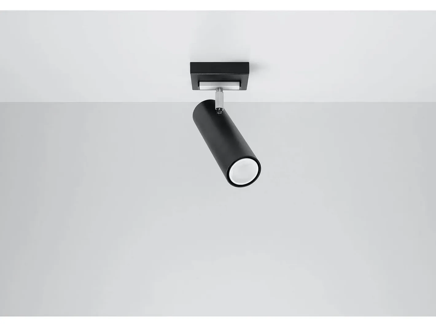 Sollux Lighting Sollux DIREZIONE - 1 foco de luz , GU10 Negro Sale