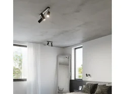 Sollux Lighting Sollux DIREZIONE - 1 foco de luz , GU10 Negro Sale