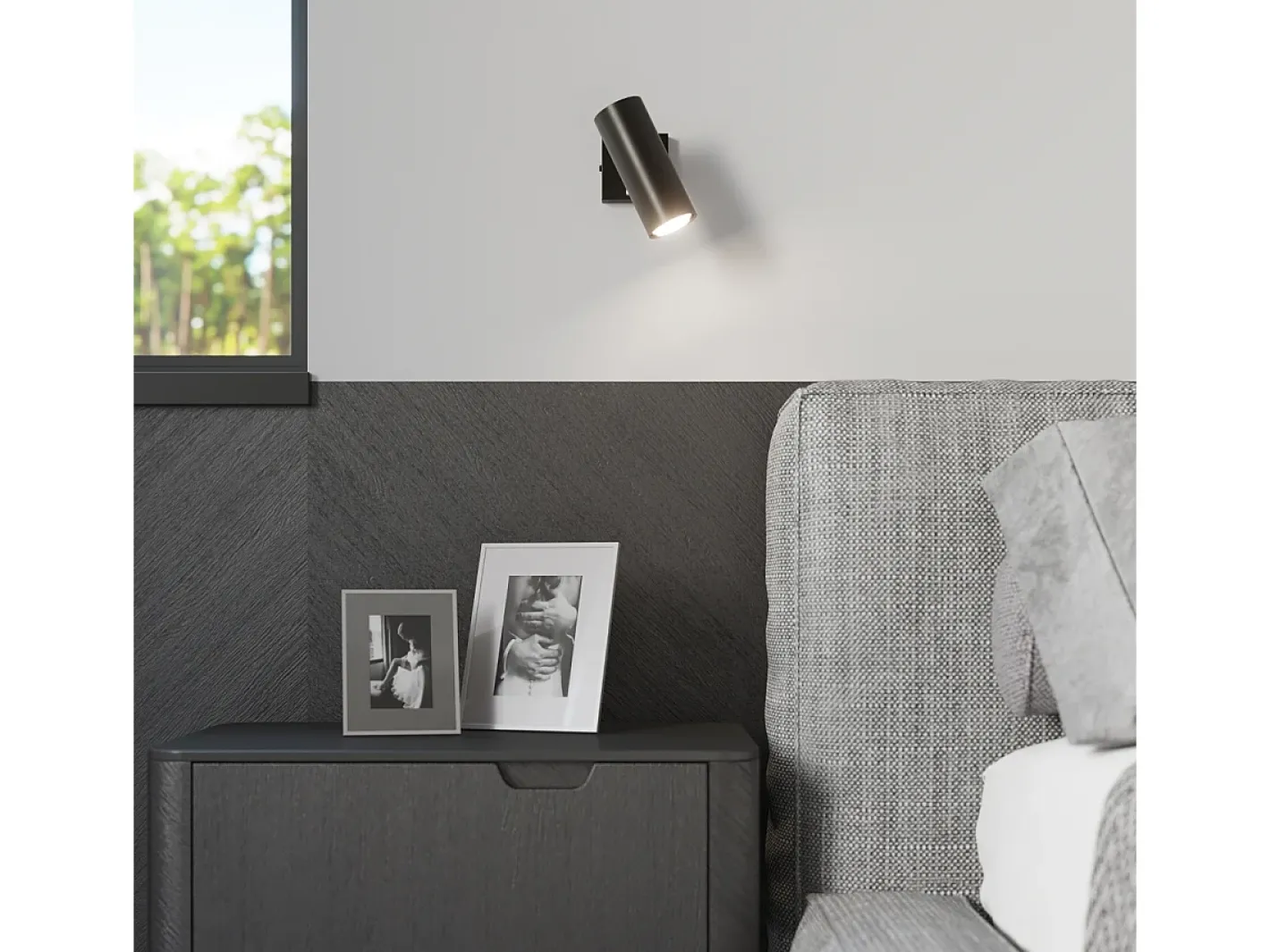 Sollux Lighting Sollux DIREZIONE - Barra de 2 focos de luz negra, GU10 Negro Sale