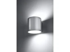 Sollux Lighting Sollux INEZ - 1 luz de pared a ras de suelo Blanca, G9 Blanco Hot