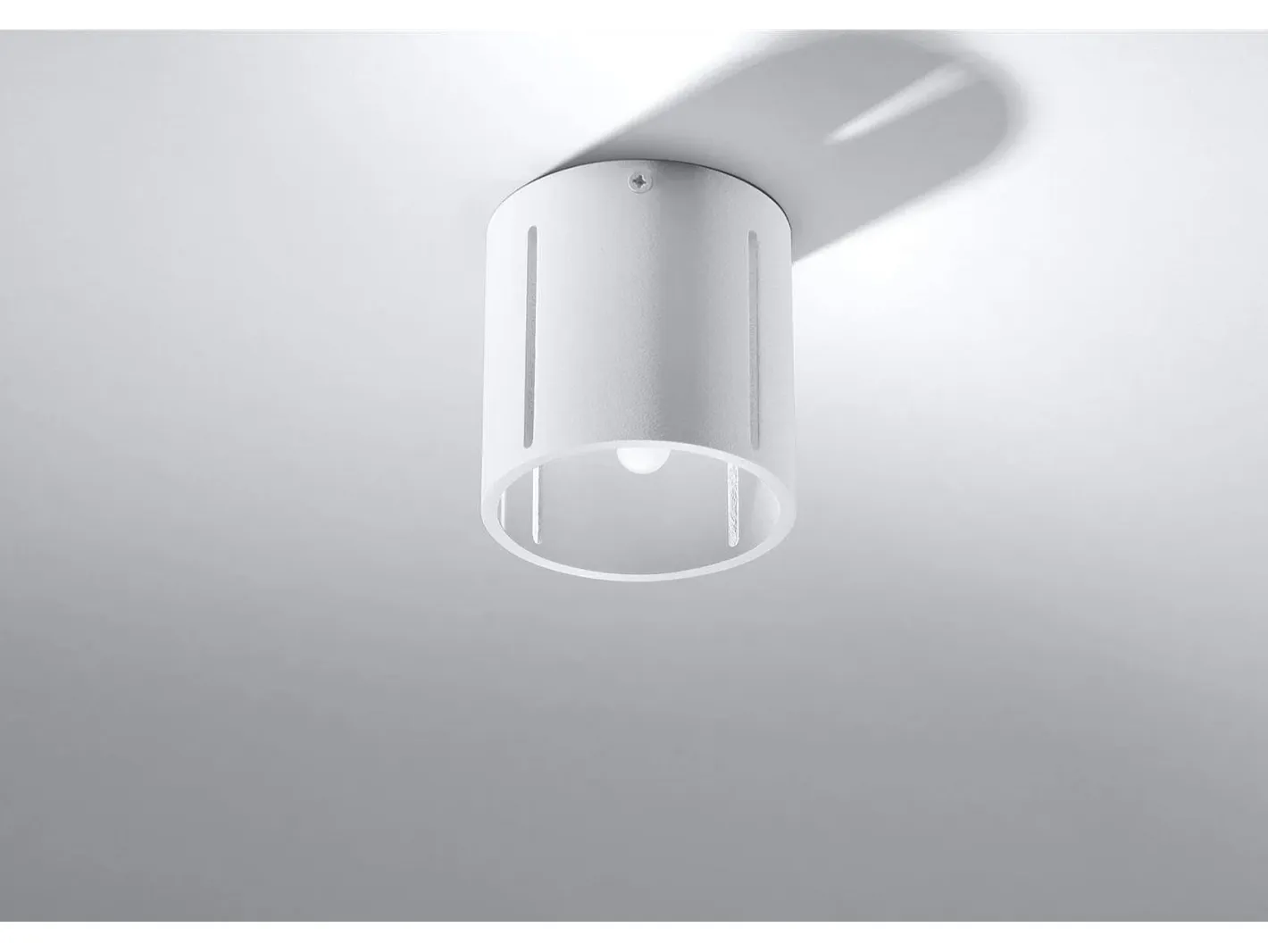 Sollux Lighting Sollux INEZ - 1 luz de techo a ras de suelo blanca, G9 Blanco Sale
