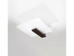 Sollux Lighting Sollux Lappo Plafón de techo Wengué Marru00f3n Clearance