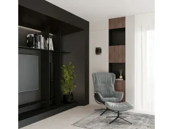 Sollux Lighting Aplique Para Pared-Hestia Lámpara de Pared Up & Down, , 21cm Negro