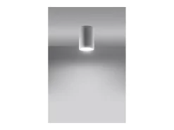 Sollux Lighting Plafón-Lagos Downlight de Superficie, , 10cm Blanco