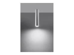 Sollux Lighting Plafón-Lagos Downlight de Superficie, , 40cm Blanco
