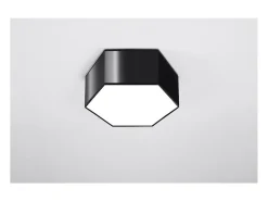 Sollux Lighting Sunde Plafón Decorativo Empotrado, , 13,5cm Negro Best