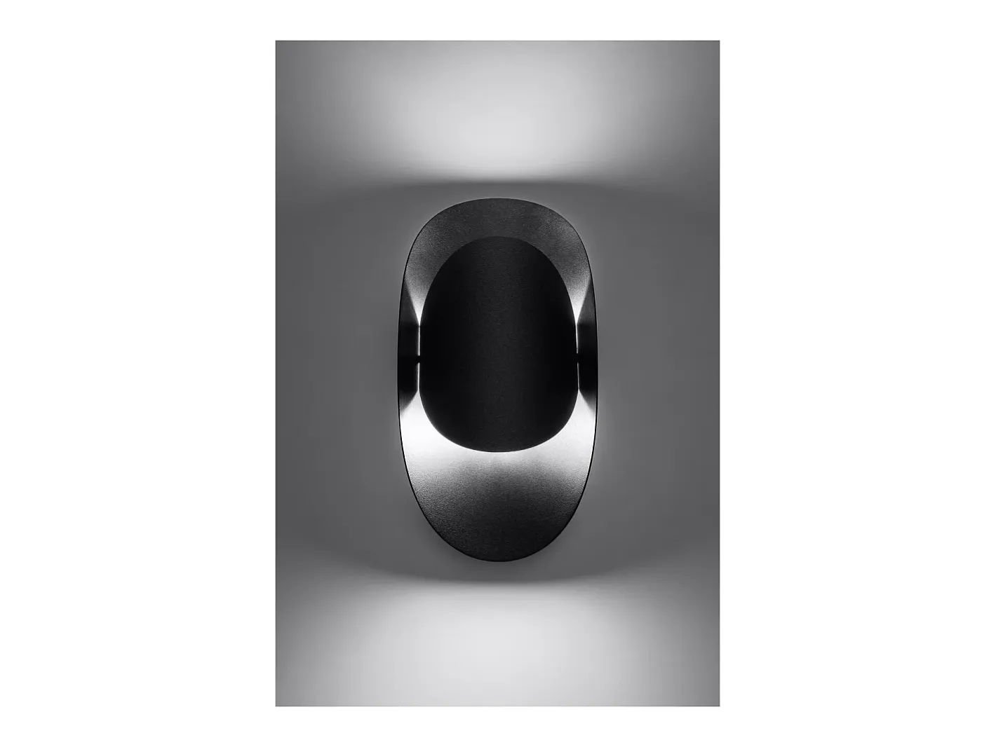 Sollux Lighting Tear Aplique Up & Down, Negro, 1x G9 Blanco Best