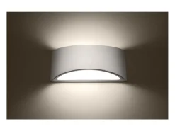 Sollux Lighting Vixen Lámpara de pared Up & Down, blanca, 31,5 cm Blanco Best