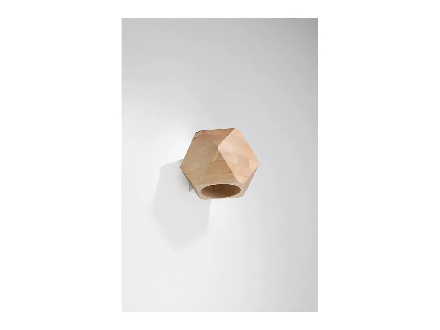Sollux Lighting Woody Aplique Up & Down, Madera Natural, 1x G9 Marru00f3n Sale