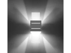 Sollux Lighting Sollux LORETO - 1 aplique de luz blanca, G9 Blanco