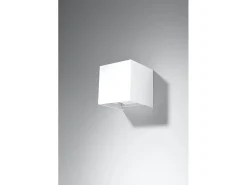 Sollux Lighting Sollux LUCA - Lámpara de pared empotrada LED 1 Light Up Down Blanco Clearance