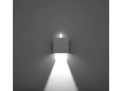 Sollux Lighting Sollux LUCA - Lámpara de pared empotrada LED 1 Light Up Down Blanco Clearance
