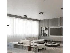 Online Sollux Lighting Sollux MONO - Lámpara de techo empotrada de 2 luces en y negro, GU10 Blanco