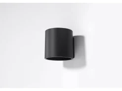 Sollux Lighting Sollux ORBIS - 1 lámpara de pared Light Up Down Negra, G9 Negro Clearance