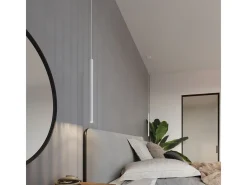 Sollux Lighting Sollux PASTELO - Lámpara colgante con barra de 5 luces blanca, G9 Blanco Hot