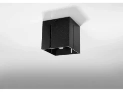 Sollux Lighting Plafón-Sollux PIXAR - 1 luz de techo empotrada en , G9 Negro