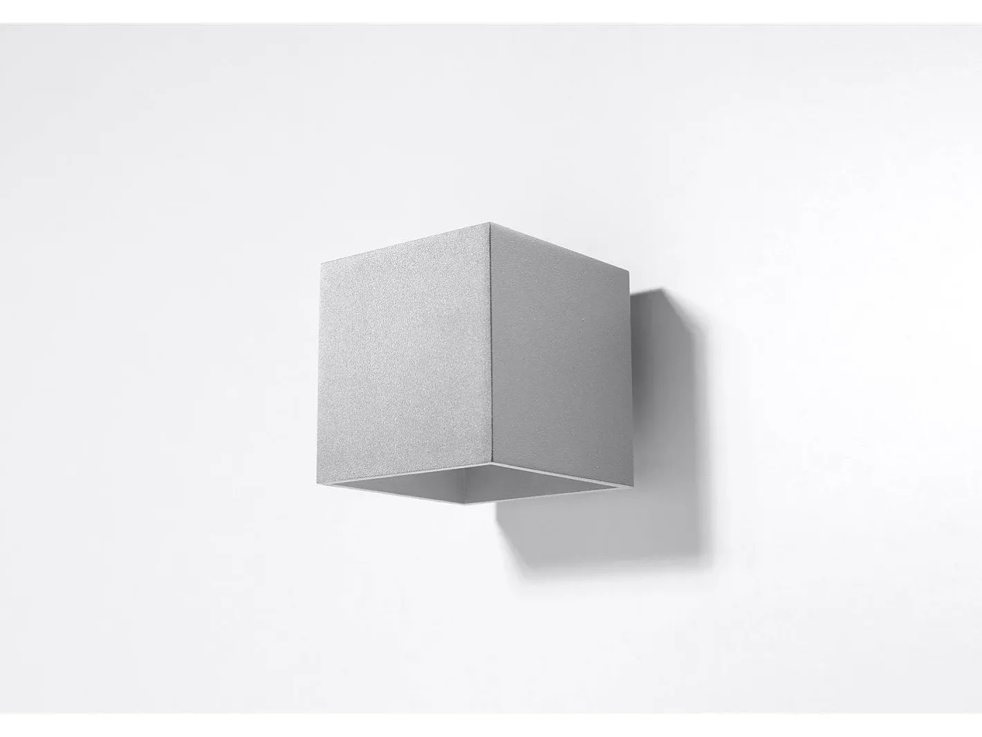 Sollux Lighting Aplique Para Pared-Sollux QUAD - 1 Light Up Down Wall claro, G9 Gris