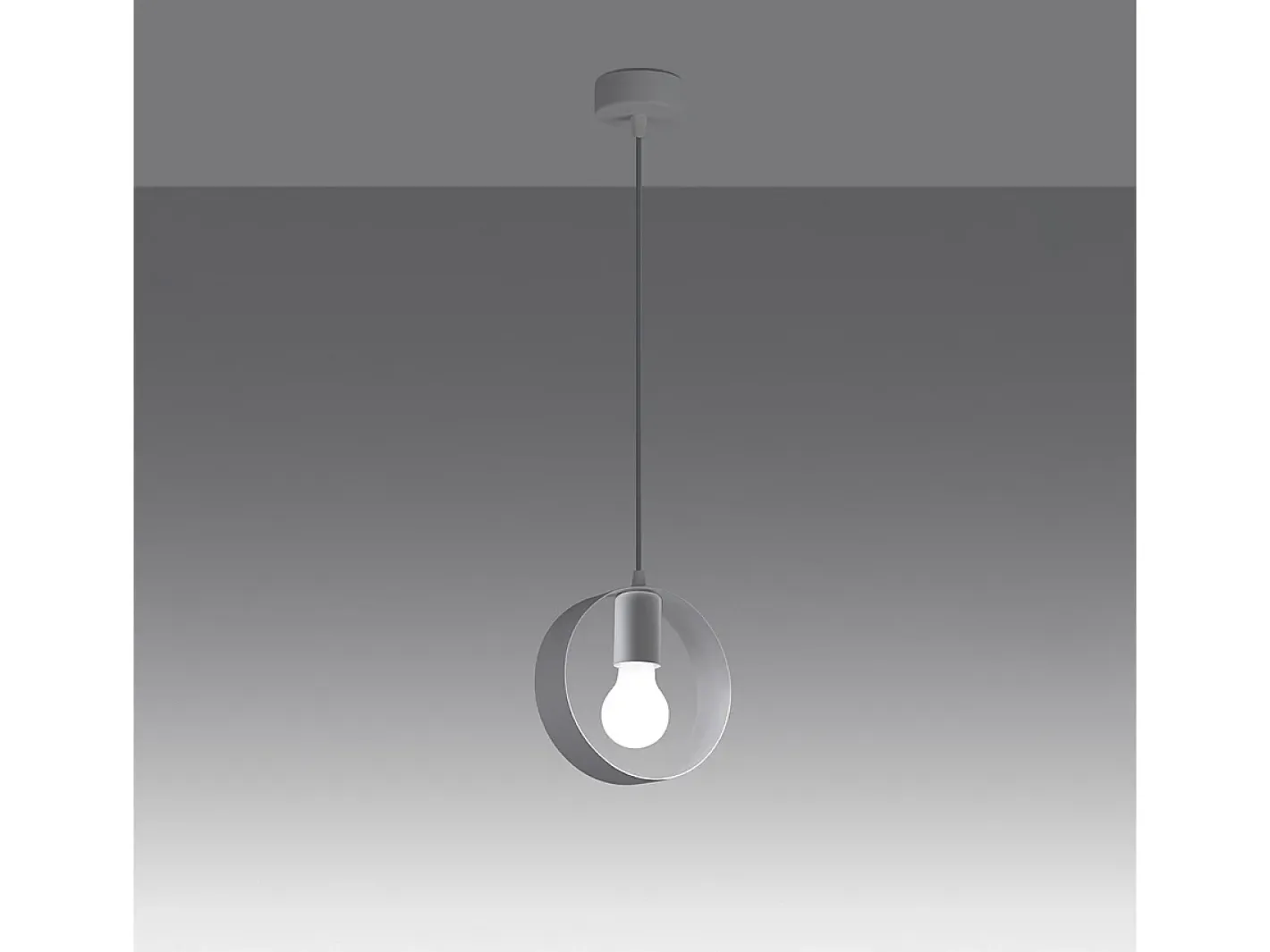Best Sollux Lighting Sollux Titran Plafón colgante Slim Blanco