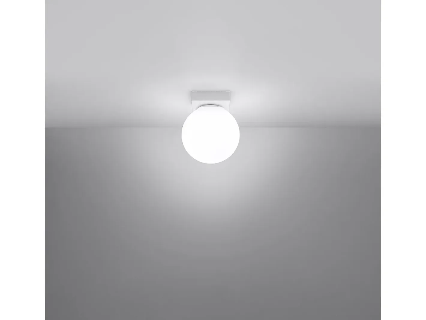 Sollux Lighting Plafón-Sollux Yoli Plafón Globe Blanco