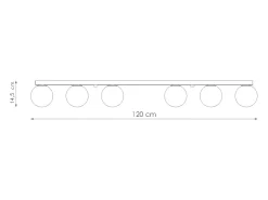 Sollux Lighting Sollux Yoli Plafón Globe Blanco Sale