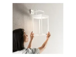 Soporte metálico oscuro para transformar CAGE en aplique de pared Gris Sale