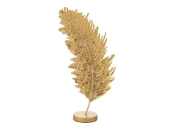 J-Line Soporte para vela de vidrio 13*13*80 cm Dorado Sale