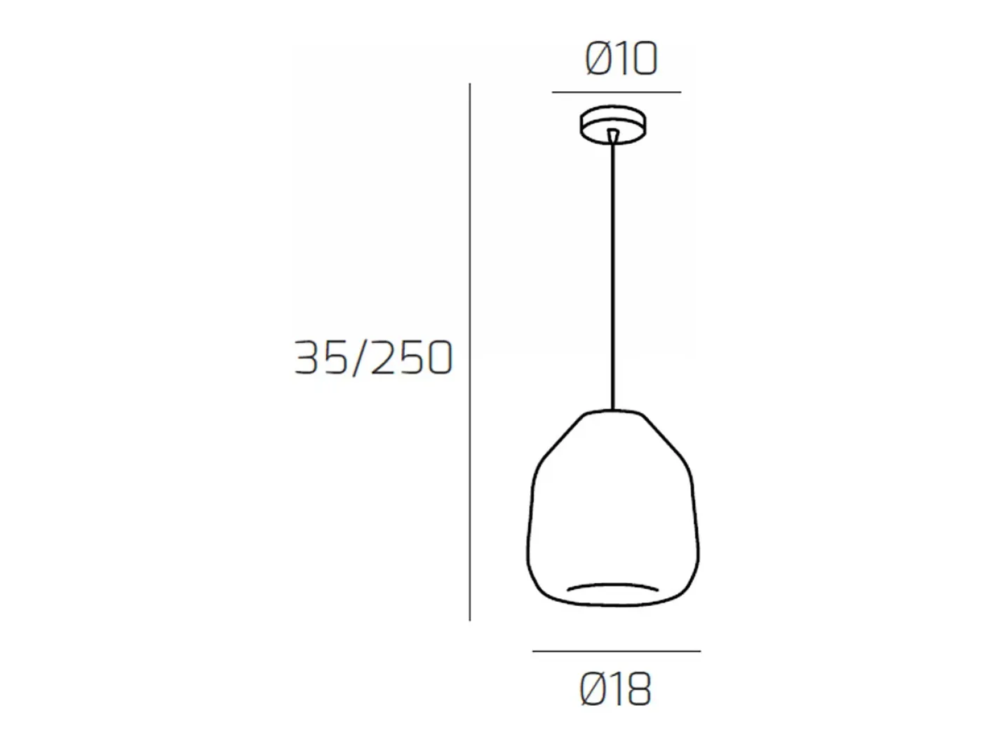 Sosp. Cromo 1 Luce Vetro Beta Blu Plateado Discount
