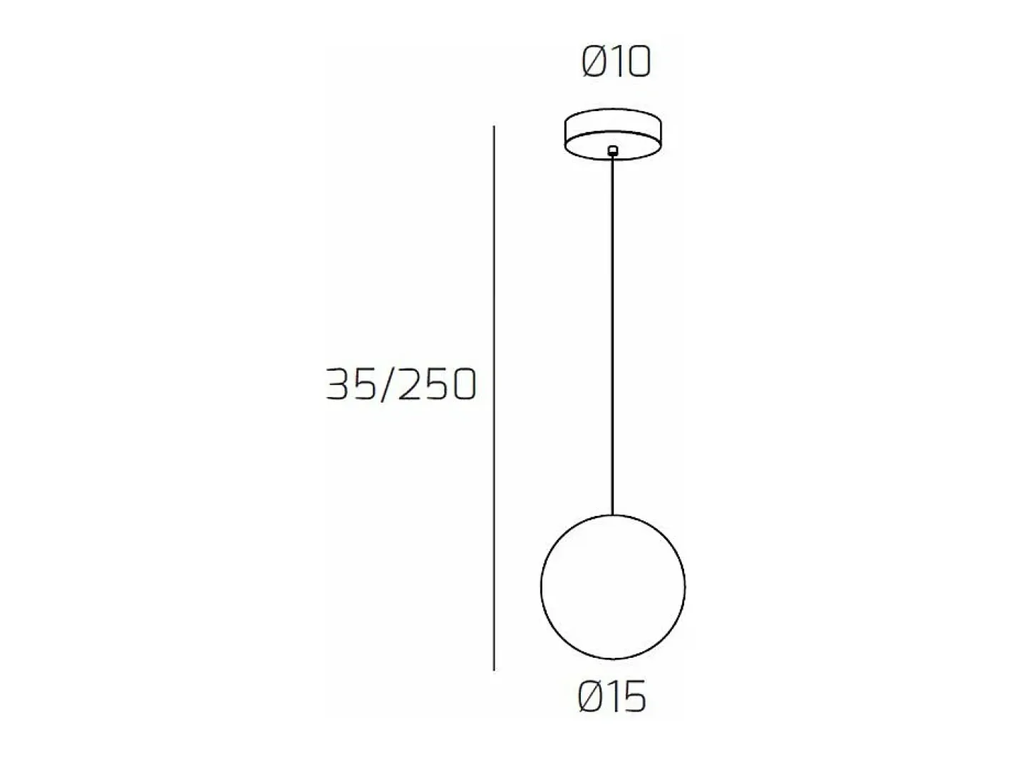 Sosp. Cromo 1 Luce Vetro Fume Plateado