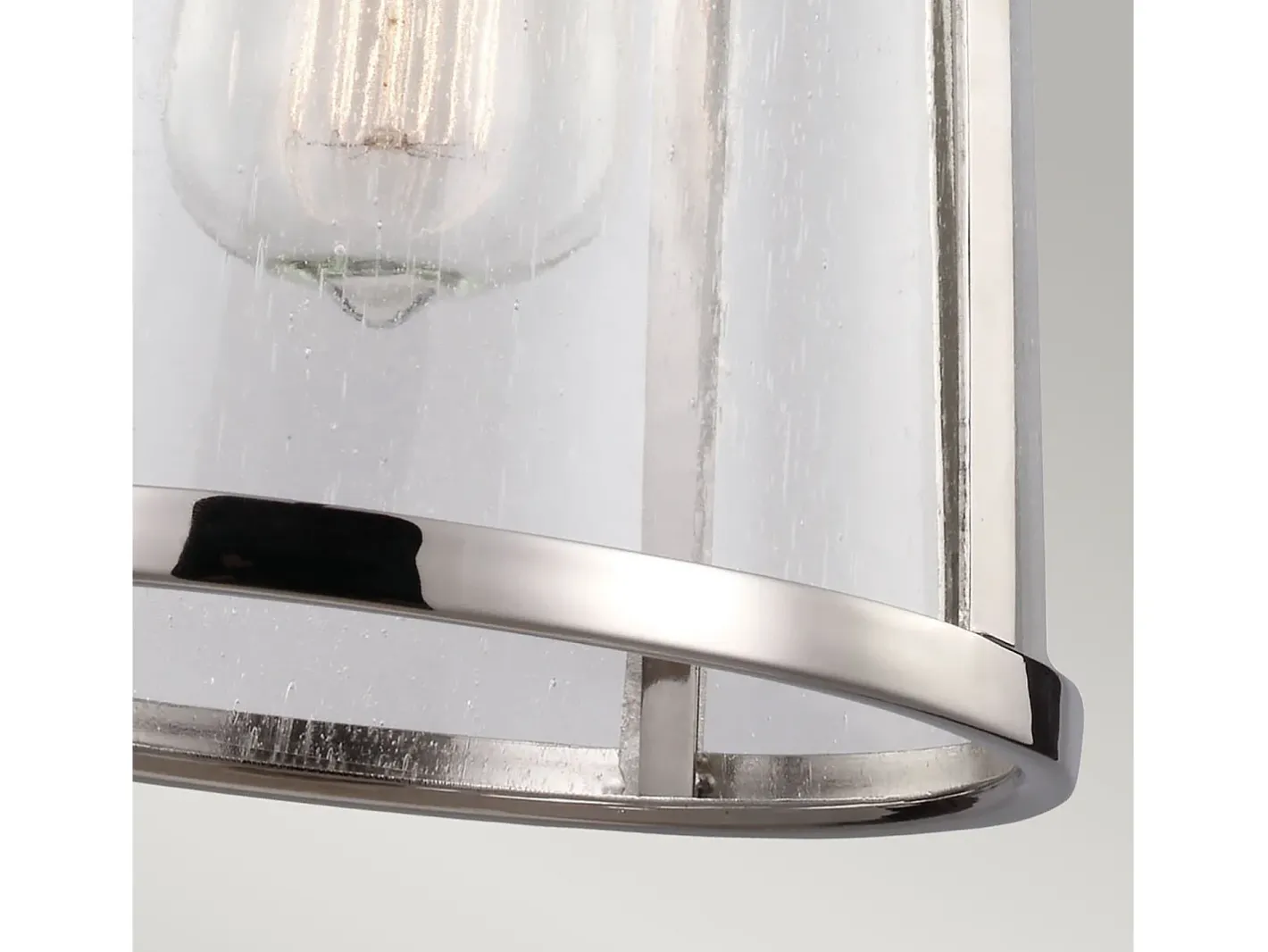 Lámpara Suspendida-Sospensione Contemporanea Harrow Alluminio Nichel Lucido Vetro 1 Luce E27 D20Cm Marru00f3n