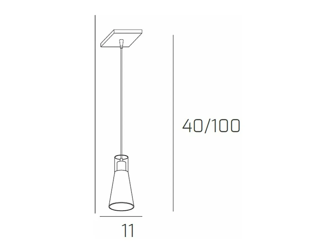 Discount Sospensione Contemporanea Cone Metallo Cromo Vetro Bianco Satinato 1 Luce E27 Blanco