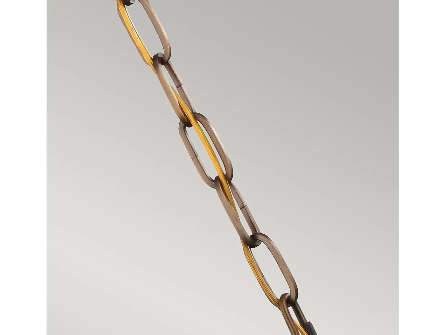 Lámpara Suspendida-Sospensione Contemporanea Cadence Acciaio Ottone Antico Vetro Nero 1 Luce E27 Negro