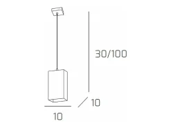 Sospensione Contemporanea Wild Metallo Cromo Vetro Satinato 1 Luce E27 Plateado