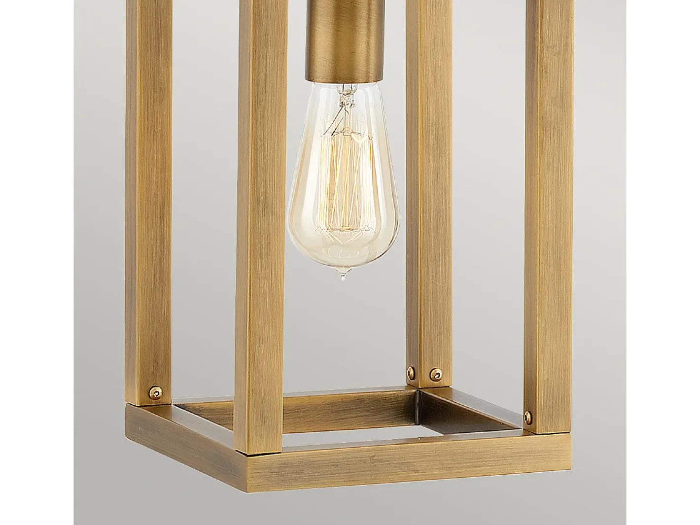 Lámpara Suspendida-Sospensione Contemporanea Ensemble Acciaio Bronzo Spazzolato 1 Luce E27 Bronce